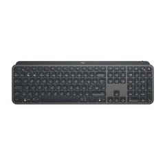 Клавіатура Logitech MX Keys Advanced for Business Wireless Illuminated Graphite (920-010251) фото