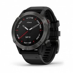 Смарт-часы Garmin Fenix 6 Pro Sapphire Carbon Grey DLC with Black Band (010-02158-11) фото