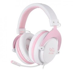 Навушники Sades SA-723 Mpower Pink/White (SA723PNJ) фото