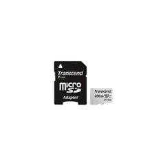 Карта памяти Transcend 256 GB microSDXC UHS-I U3 300S + SD Adapter TS256GUSD300S-A фото