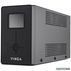 ИБП Vinga LCD 800VA metal case (VPC-800M) фото