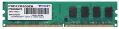 Оперативна пам'ять Patriot DDR2 2GB 800 MHz (PSD22G80026) фото