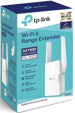 Маршрутизатор та Wi-Fi роутер Wi-Fi TP-Link RE505X фото