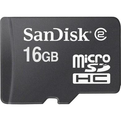 Карта пам'яті SanDisk 16 GB microSDHC SDSDQM-016G-B35N фото