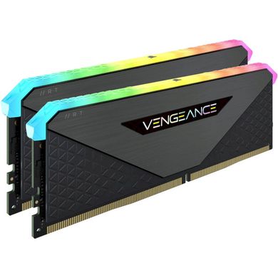 Оперативна пам'ять Corsair 32GB DDR4 2x16GB Vengeance RGB RT Black (CMN32GX4M2Z3200C16) фото