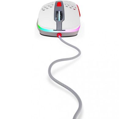 Миша комп'ютерна Xtrfy M4 RGB USB Retro Grey (XG-M4-RGB-RETRO) фото
