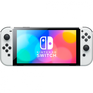 Ігрова приставка Nintendo Switch OLED with White Joy-Con фото