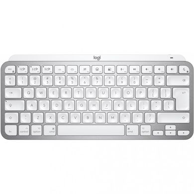 Клавіатура Logitech MX Keys Mini For Mac Wireless Illuminated Pale Grey (920-010526) фото