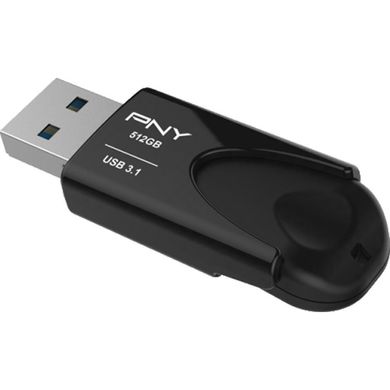 Flash пам'ять PNY 512 GB Attache 4 USB3.1 Black (FD512ATT431KK-EF) фото