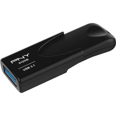 Flash память PNY 512 GB Attache 4 USB3.1 Black (FD512ATT431KK-EF) фото
