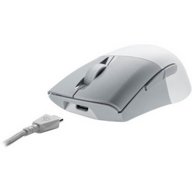 Мышь компьютерная Asus ROG Keris Wireless AimPoint RGB white (90MP02V0-BMUA10) фото
