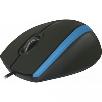 Мышь компьютерная Defender MM-340 Black+Blue (52344) фото