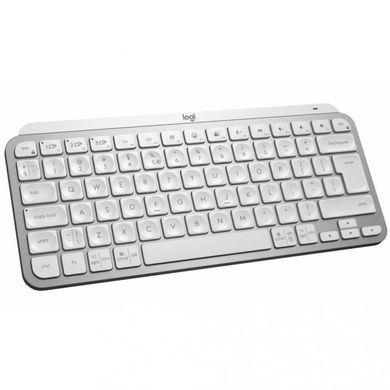 Клавіатура Logitech MX Keys Mini For Mac Wireless Illuminated Pale Grey (920-010526) фото