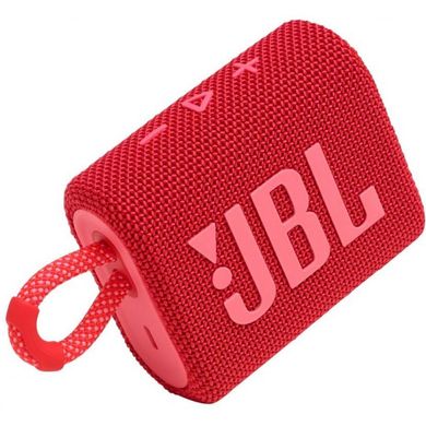 Портативна колонка JBL GO 3 Red (JBLGO3RED) фото
