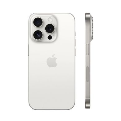 Смартфон Apple iPhone 15 Pro 128GB eSIM White Titanium (MTQN3) фото