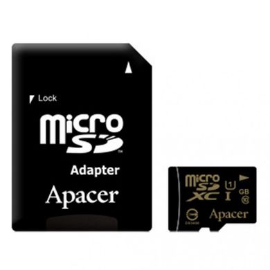 Карта памяти Apacer 128 GB microSDXC Class 10 UHS-I AP128GMCSX10U1-R фото
