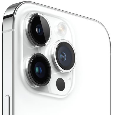 Смартфон Apple iPhone 14 Pro Max 128GB Dual SIM Silver (MQ843) фото