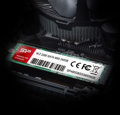 SSD накопитель SSD 240G M.2 SATA3 2280 Silicon Power M55 фото