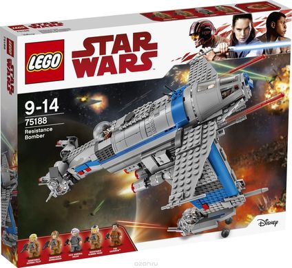 Конструктор LEGO LEGO Star Wars Бомбардировщик Сопротивления (75188) фото