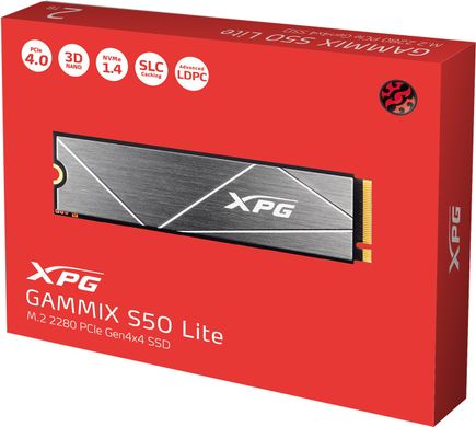 SSD накопичувач A-Data Gammix S50 Lite (AGAMMIXS50L-512G-C) фото