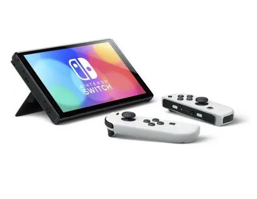 Игровая приставка Nintendo Switch OLED with White Joy-Con фото