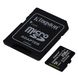 Kingston 256 GB microSDXC Class 10 UHS-I U3 Canvas Select Plus + SD Adapter SDCS2/256GB подробные фото товара