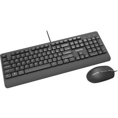 Комплект (клавиатура+мышь) Canyon CNE-CSET4-RU