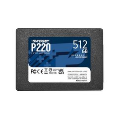 SSD накопичувач PATRIOT P220 512 GB (P220S512G25) фото