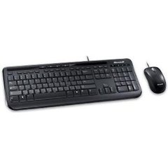 Комплект (клавиатура+мышь) Microsoft Wired Desktop 600 (APB-00011)