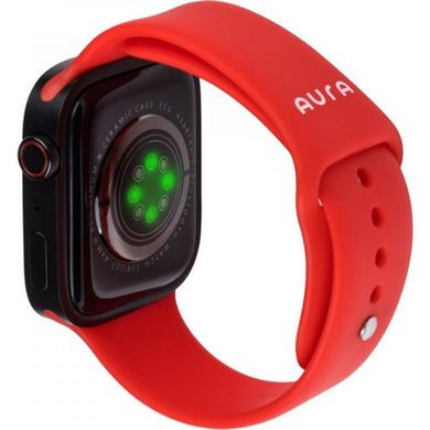 Смарт-часы AURA X1 Pro 44mm Red (SWAX144R) фото