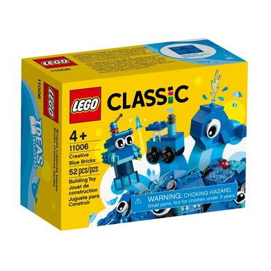 Конструктор LEGO LEGO Classic Синие кубики для творчества (11006) фото
