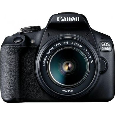 Фотоаппарат Canon EOS 2000D kit (18-55mm) DC фото