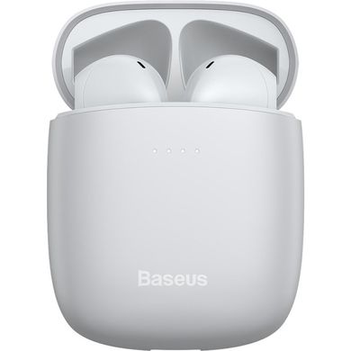 Навушники TWS Baseus W04 White (NGW04-02) фото