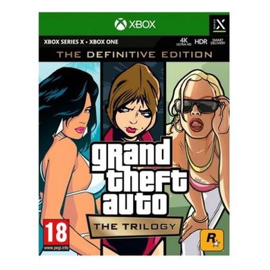 Игра для приставок и ПК Grand Theft Auto: The Trilogy The Definitive Edition Xbox One (5026555366090) фото
