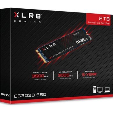 SSD накопитель PNY XLR8 CS3030 2 TB (M280CS3030-2TB-RB) фото