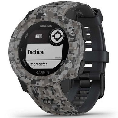 Смарт-часы Garmin Instinct Tactical Edition Outdoor GPS Watch Camo Graphite (010-02064-C4) фото