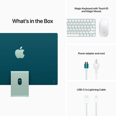 Настільний ПК Apple iMac 24 M1 Green 2021 (Z12U000NW/Z12U000RU) фото