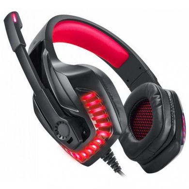 Навушники REAL-EL GDX-7650 Black-Red фото