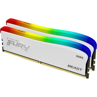 Оперативная память Kingston FURY 16 GB (2x8GB) DDR4 3600 MHz Beast RGB Limited Edition (KF436C17BWAK2/16) фото