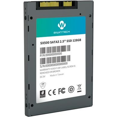 SSD накопичувач BiwinTech SX500 128GB (52S3A7Q) фото
