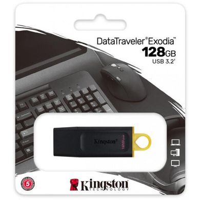Flash пам'ять Kingston 128GB DataTraveler Exodia (DTX/128GB) фото