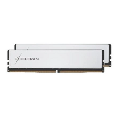 Оперативная память Exceleram DDR5 32GB 2x16GB 6000MHz White Sark (EBW50320604040CD) фото