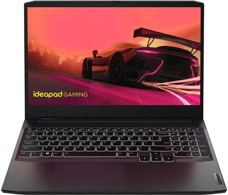 Ноутбук Lenovo IdeaPad Gaming 3 15ACH6 Shadow Black (82K200NGPB) Just US engraving фото