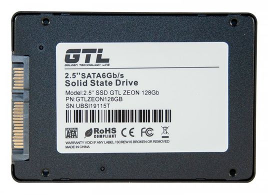 SSD накопитель GTL Zeon 128 GB (GTLZEON128GB) фото