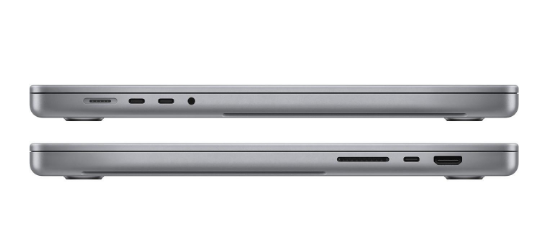 Ноутбук Apple MacBook Pro 16" Space Gray 2021 (Z14V0016E, Z14V000RA) фото