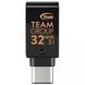 TEAM 32 GB OTG Type-C Team M181 USB 3.1 Black (TM181332GB01) детальні фото товару