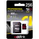 addlink 256 GB microSDXC UHS-I (U3) V30 A1 + SD-adapter AD256GBMSXU3A детальні фото товару