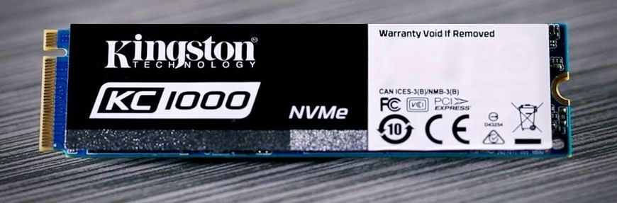 SSD накопичувач Kingston KC1000 240 GB M.2 (SKC1000/240G) фото