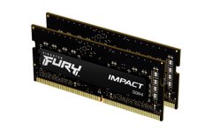 Оперативная память Kingston FURY 64 GB (2x32GB) SO-DIMM DDR4 2666 MHz Impact (KF426S16IBK2/64) фото