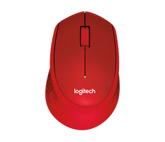 Мышь компьютерная Logitech M330 Silent Plus Red (910-004911)